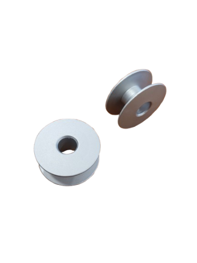 Bobbin, Aluminium, 21x9,2x6 mm