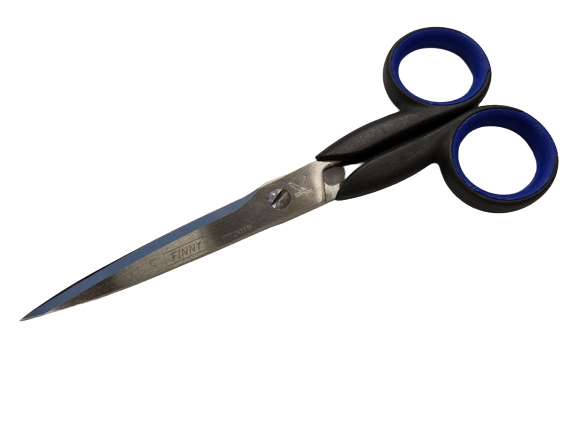 Textilsaks 15 cm., spids